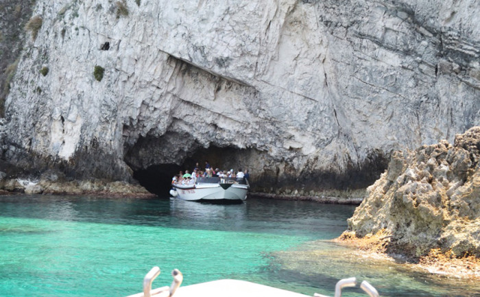 Marine caves excursion